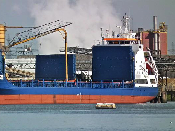 MV Gulf West - Discharge of Barley in Bulk