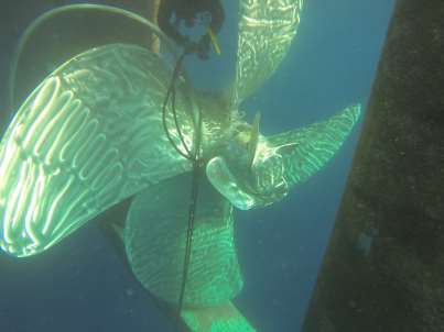 MV Kinatsi - Underwater Cleaning
